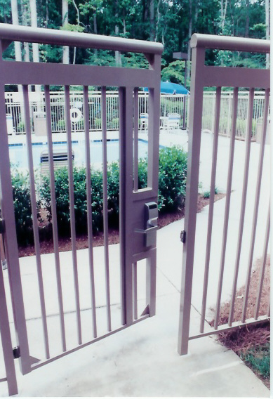 Atlanta Aluminum Access Gate Repair Aluminum Gate Repair on Site Same Day Atlanta