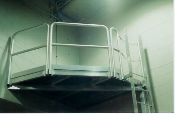 Atlanta Mezzanine, Platforms, Catwalks, Hand Rails, Stairs