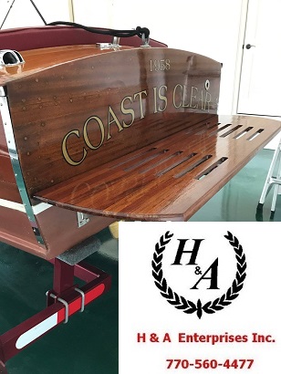 Boat Swim Platform Bracket Stainless Steel Custom Fabricated  Atlanta GA