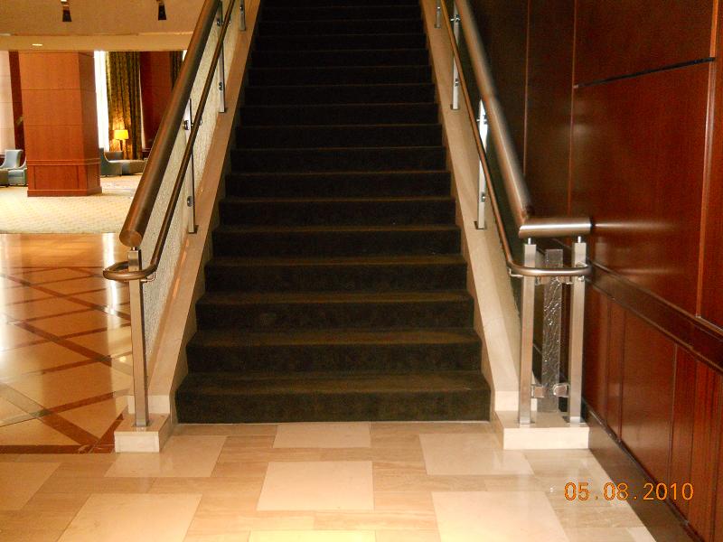 Polished Stainless Hand Rail Atlanta Aluminum Hand Rails