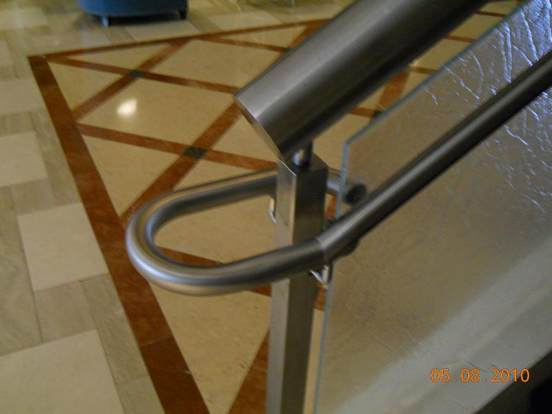 Polished Stainless Hand Rail Atlanta Aluminum Hand Rails