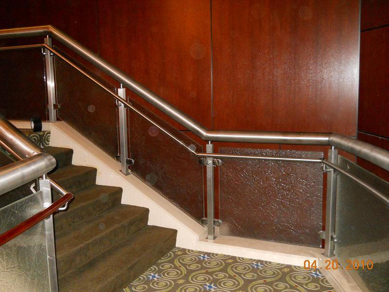 Polished Stainless Hand Rail Atlanta Aluminum Hand Rails