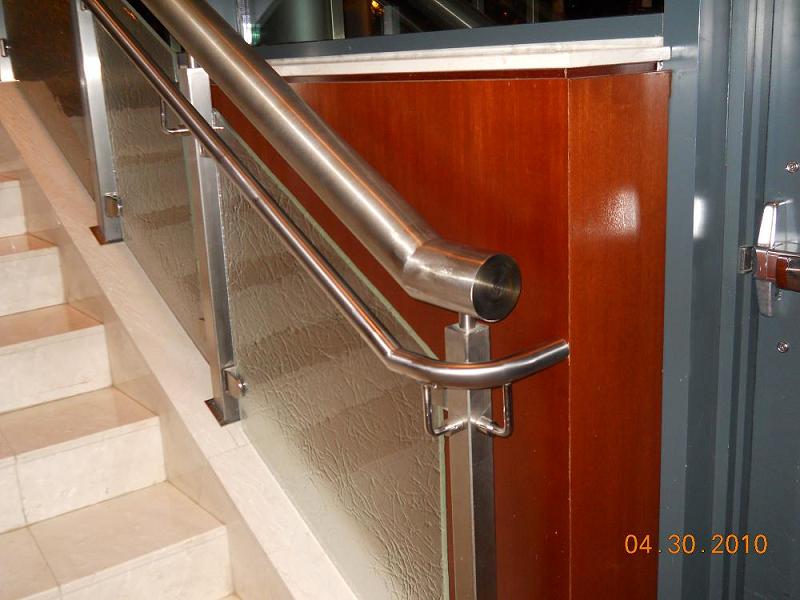 Polished Stainless Hand Rail Atlanta Aluminum Hand Rails