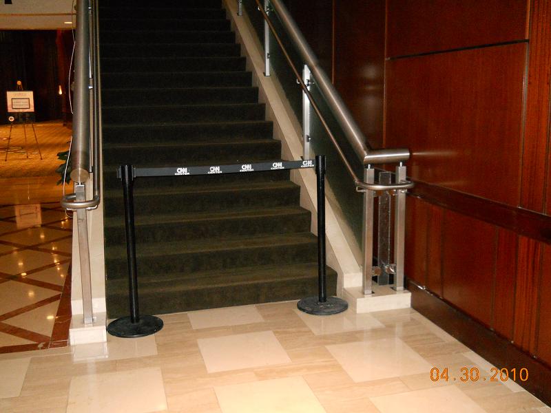 Polished Stainless Hand Rail Atlanta Aluminum Hand Rails